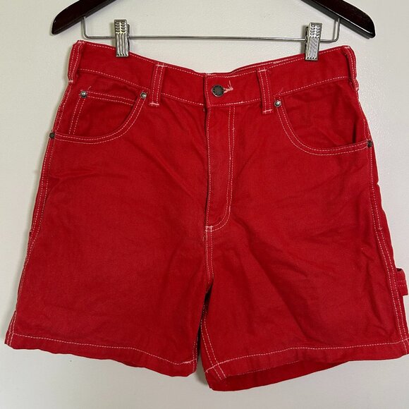 Dickies Pants - Contrast stitch one of a kind dyed carpenter  shorts